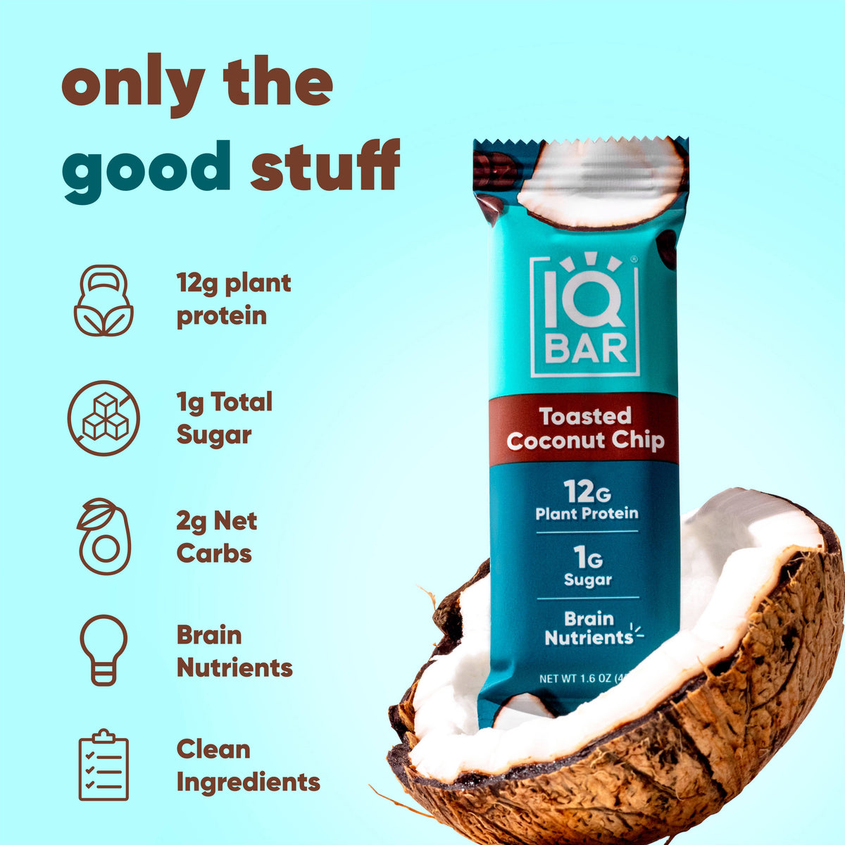 IQBAR Plant Protein Bars