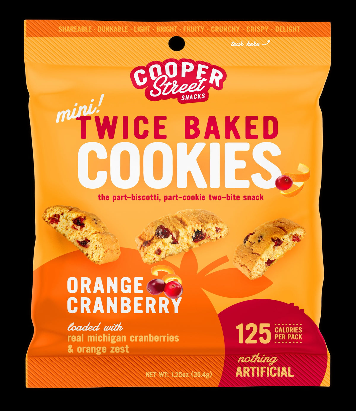 Cooper Street Snacks Mini Twice Baked Cookies