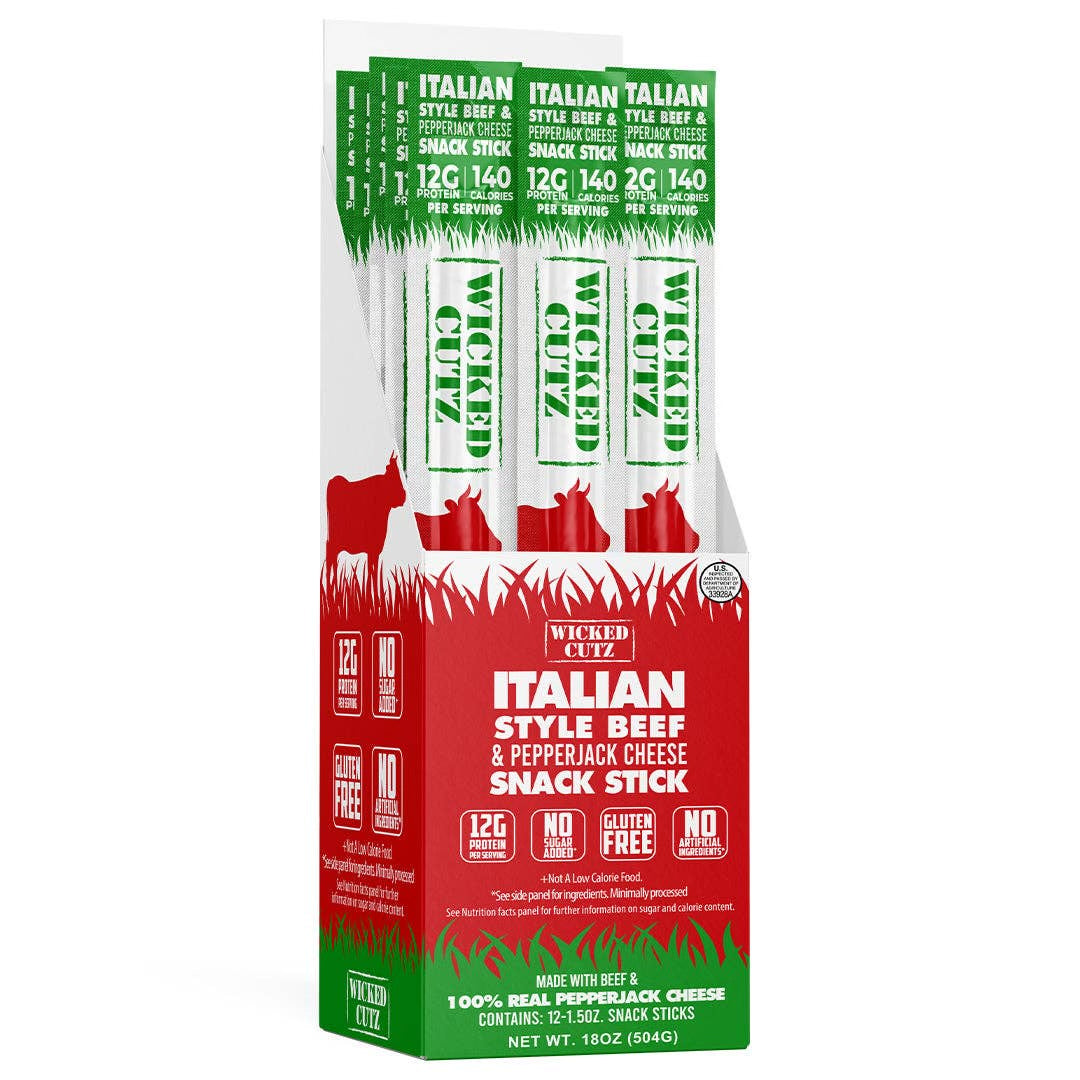 Wicked Cutz High-Protein Snack Sticks