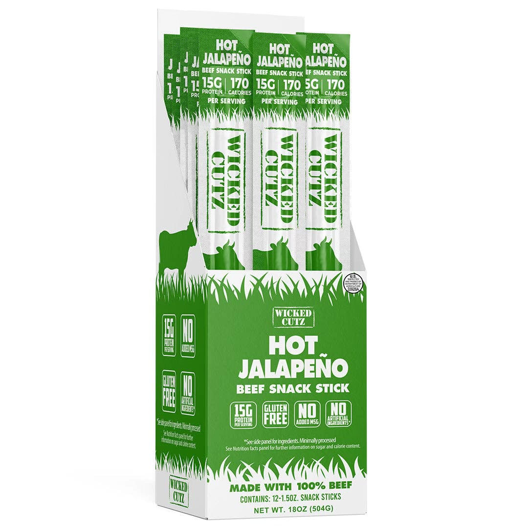 Wicked Cutz High-Protein Snack Sticks