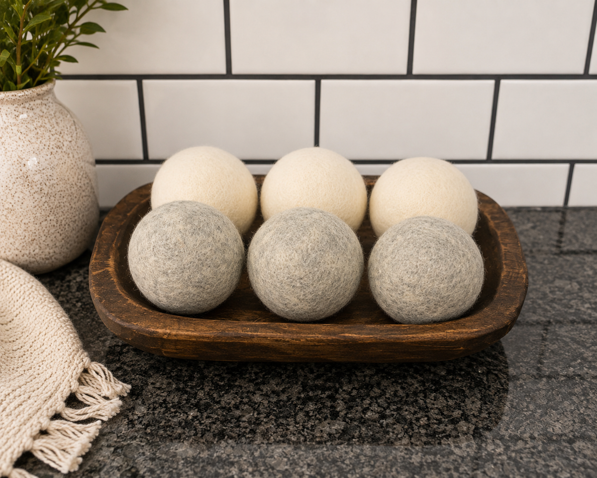 2 Laundry Wool Dryer Balls