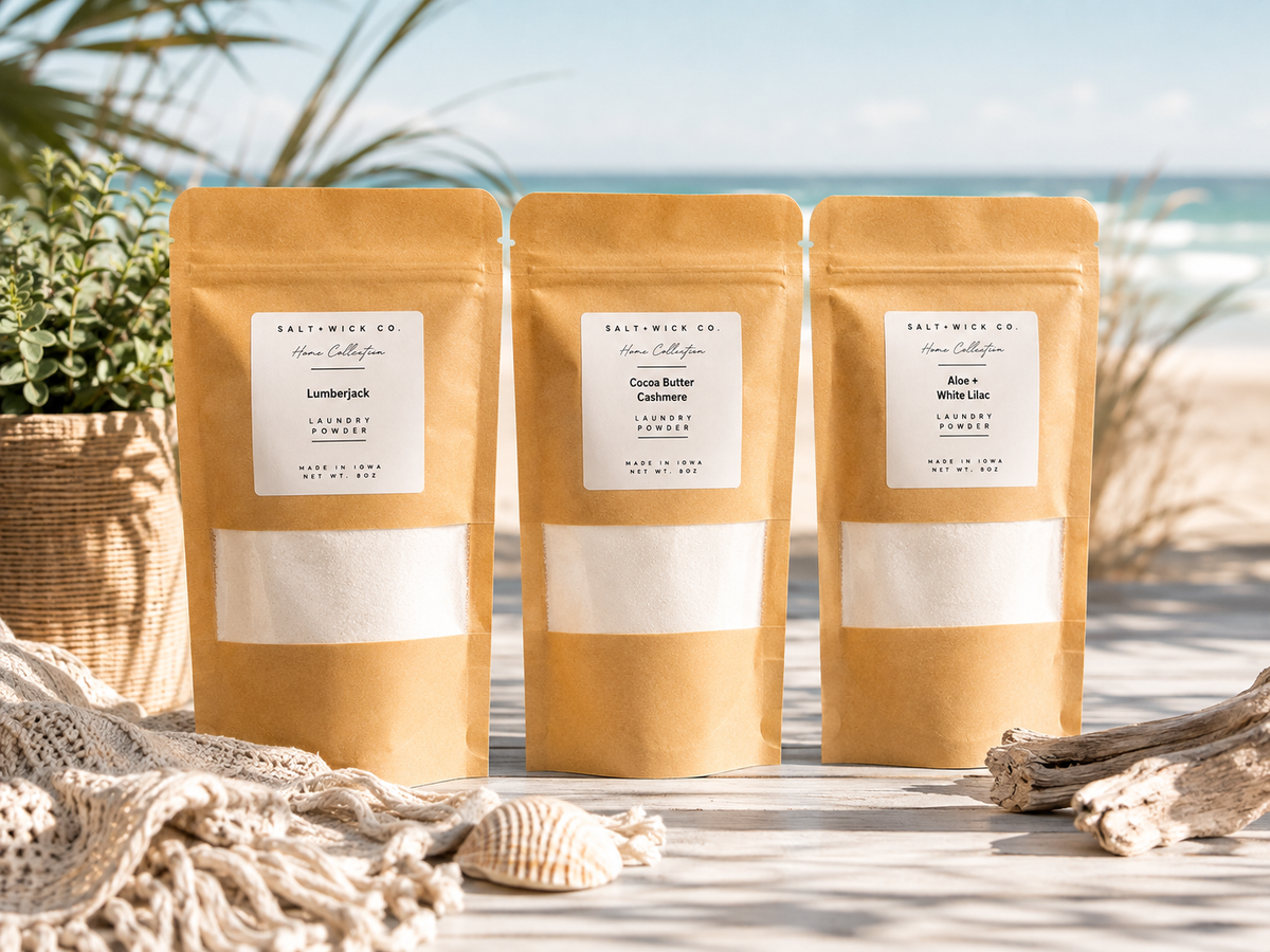 8 oz Non Toxic Powder Laundry Detergent
