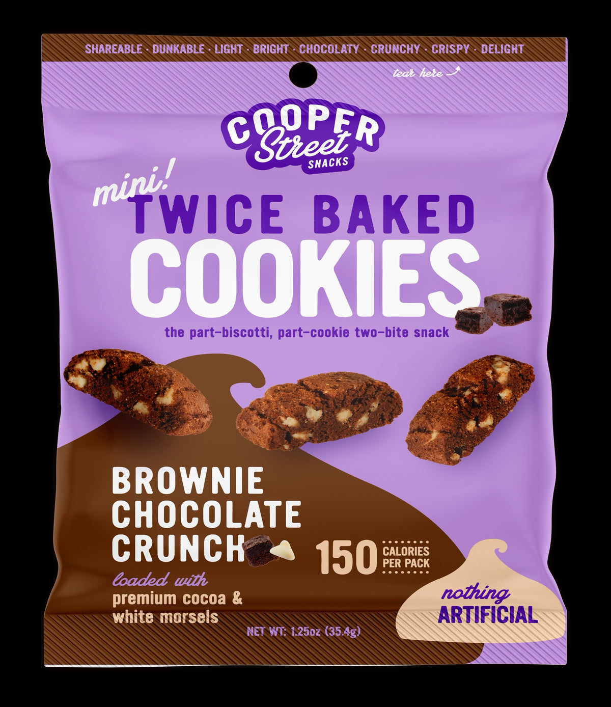 Cooper Street Snacks Mini Twice Baked Cookies