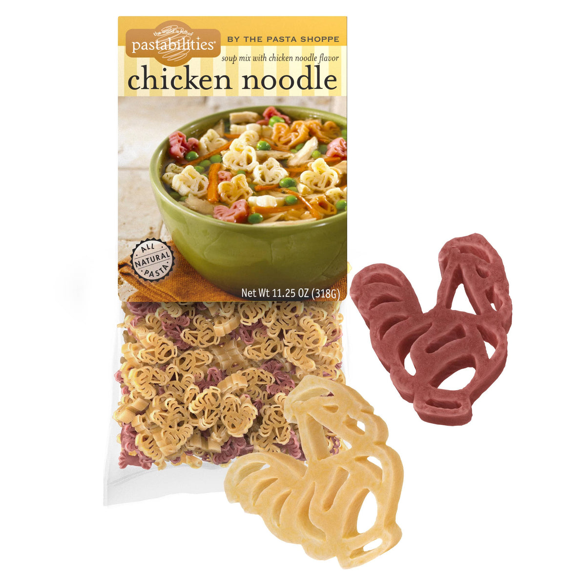 Shaped Noodle Soup