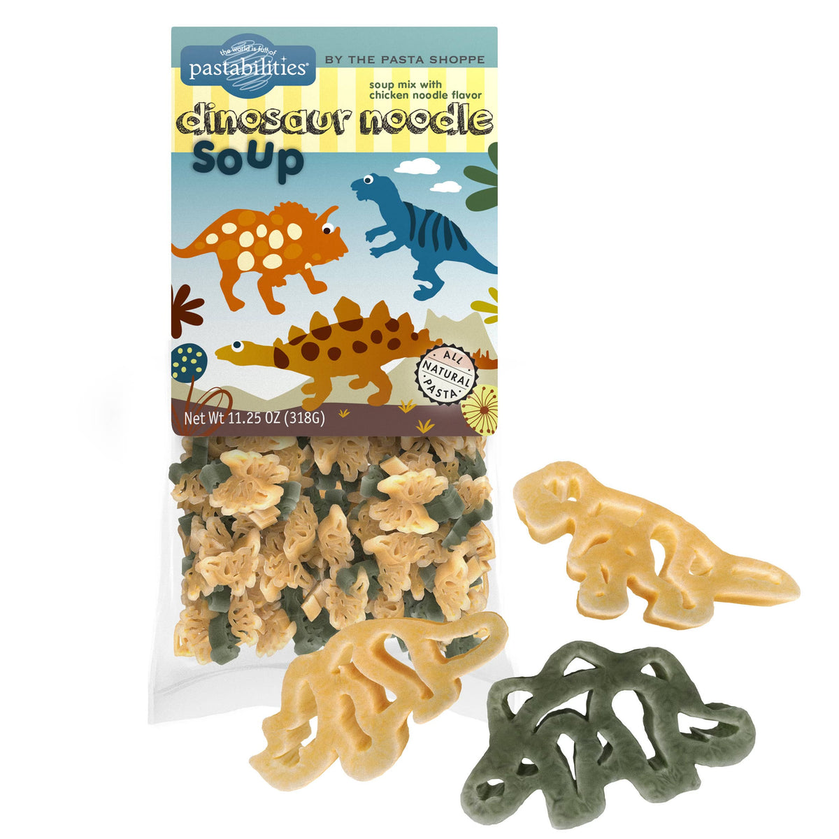 Shaped Noodle Soup