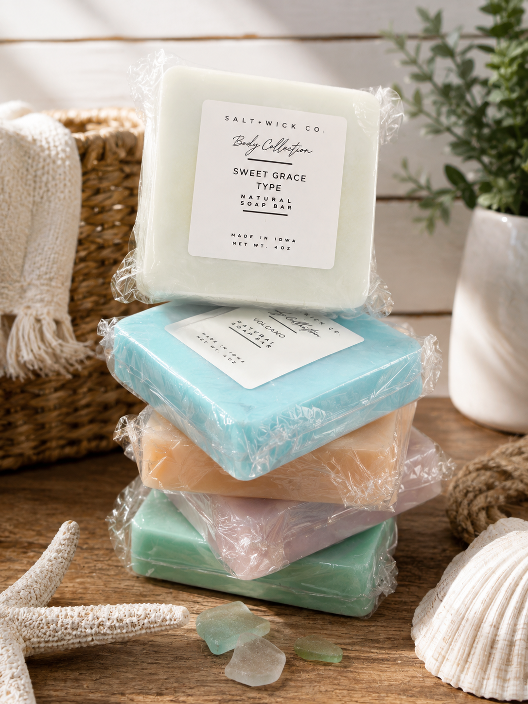 Natural Hand + Body Soap Bar